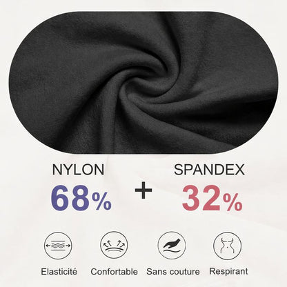 Gaine amincissante ventre plat – fermeture zippée, extensible et respirant